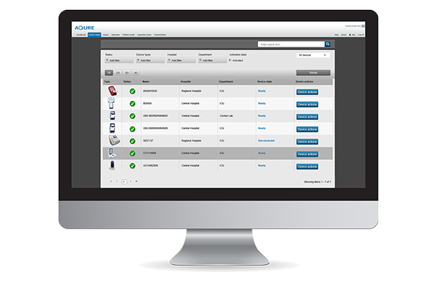 A POC IT solution connecting to different devices